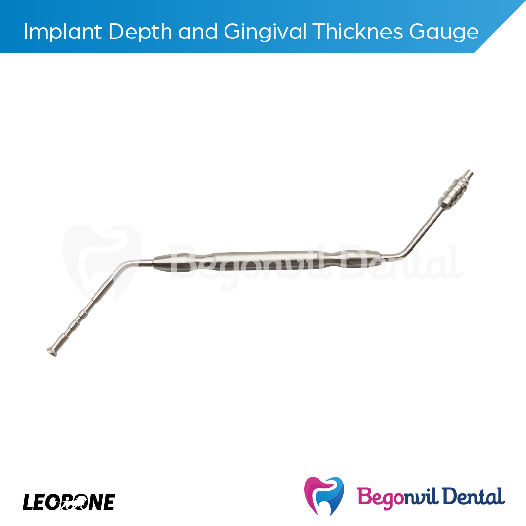 Implant Depth and Gingival Thicknes Gauge